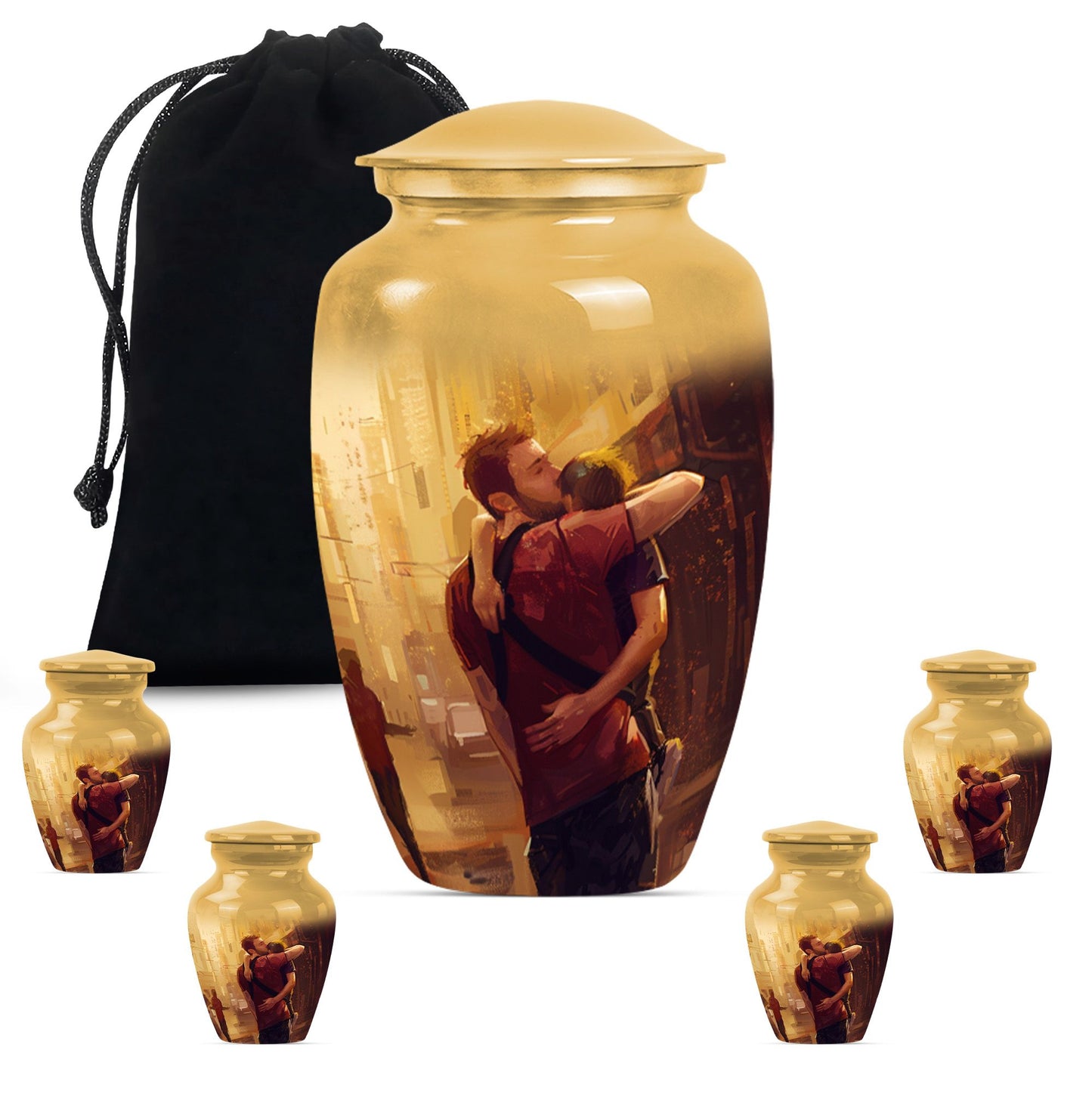Large classic urn for father's ashes