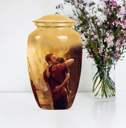Large classic urn for father's ashes