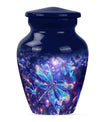 Cosmic Dragonfly Cremation Urns For Human Ashes - Funeral Urn For Ashes