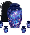 Cosmic Dragonfly Cremation Urns For Human Ashes - Funeral Urn For Ashes