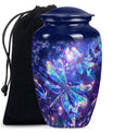Cosmic Dragonfly Cremation Urns For Human Ashes - Funeral Urn For Ashes