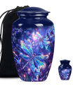 Cosmic Dragonfly Cremation Urns For Human Ashes - Funeral Urn For Ashes
