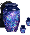 Cosmic Dragonfly Cremation Urns For Human Ashes - Funeral Urn For Ashes