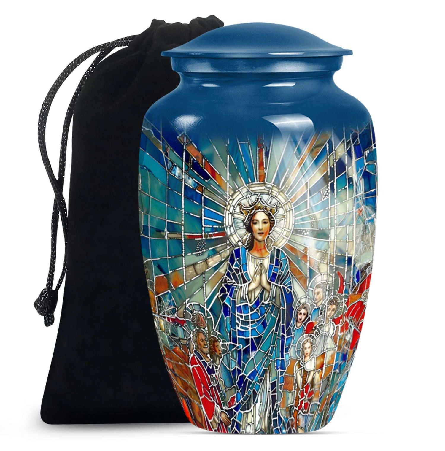 Virgin Mary Cremation Urn for Adult Ashes - Catholic Artistic Urns For Funeral