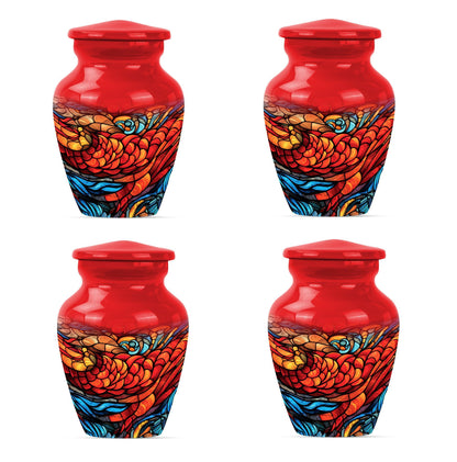 stained glass urn for ashes
