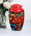 stained glass urn for ashes