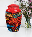 stained glass urn for ashes