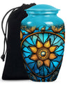 stained glass urn for women ashes