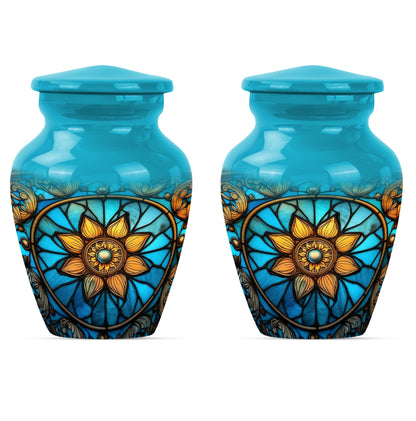 stained glass urn for women ashes
