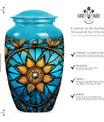stained glass urn for women ashes