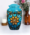 stained glass urn for women ashes