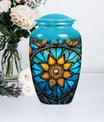 stained glass urn for women ashes