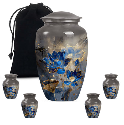 abstract design Lotus Urn.