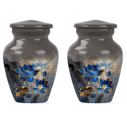 abstract design Lotus Urn.