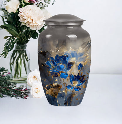 abstract design Lotus Urn.