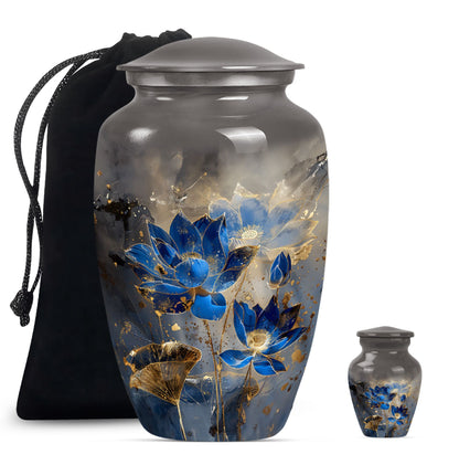 abstract design Lotus Urn.
