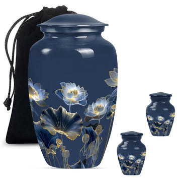 Large Urn with 2 Mini Urn