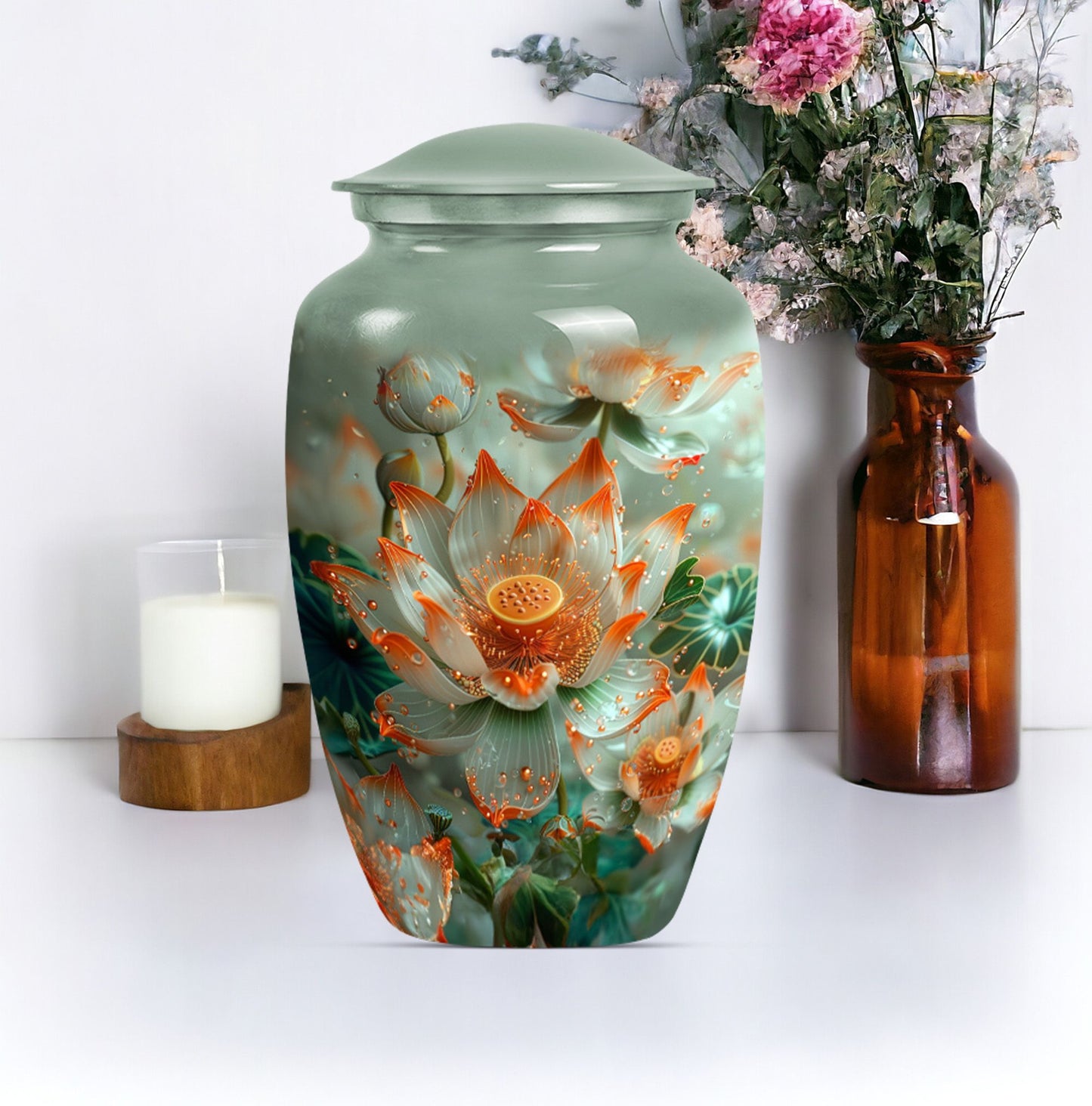  Lotus Urn for human ashes, 