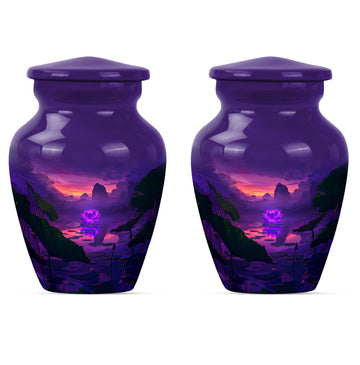 2 Keepsake 3 inch Urns