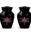 Cosmic Dragonfly Cremation Urns For Human Ashes - Urn For Men & Women