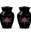 Cosmic dragonfly urn