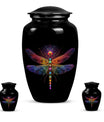 Cosmic Dragonfly Cremation Urns For Human Ashes - Urn For Men & Women