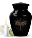 Cosmic Dragonfly Earn For Ashes Large Funeral, Ashes Urn For Ashes
