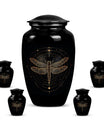Cosmic Dragonfly Earn For Ashes Large Funeral, Ashes Urn For Ashes
