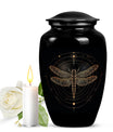 Cosmic Dragonfly Earn For Ashes Large Funeral, Ashes Urn For Ashes