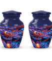 Cosmic Dragonfly Custom Urns For Human Ashes Funeral, Ashes Memorial Urn