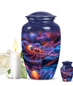 Cosmic Dragonfly Custom Urns For Human Ashes Funeral, Ashes Memorial Urn