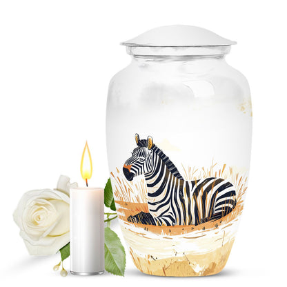  zebra urn