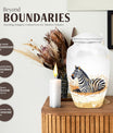  zebra urn