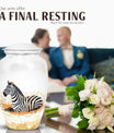  zebra urn