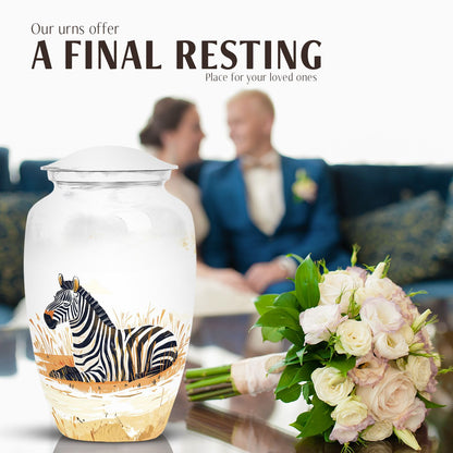  zebra urn