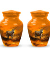 Zebra Urn For Ashes Adult Funeral, Ashes Cremation Urn