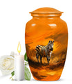 Zebra Urn For Ashes Adult Funeral, Ashes Cremation Urn