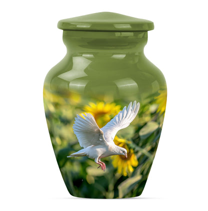 10 inch dove memorial urn.