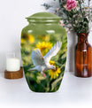 10 inch dove memorial urn.
