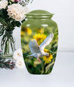 10 inch dove memorial urn.