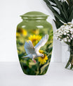 10 inch dove memorial urn.
