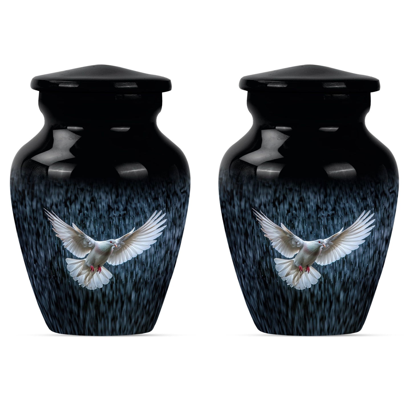 Personalized Bird Cremation Urn for Human Ashes - 10-inch, 200 cu in - Yatskia