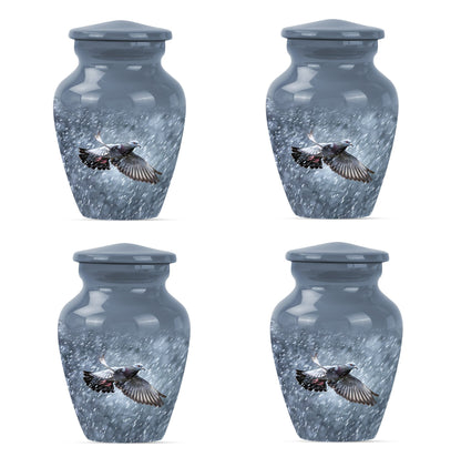 Personalized Dove Cremation Urn for Mom - 10-inch, 200 cu in - Yatskia