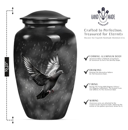 dove urn for cremation ashes