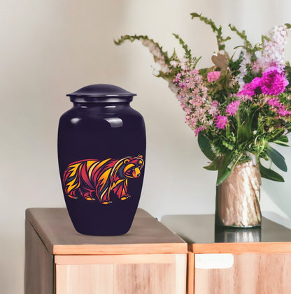 bear urn made 