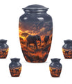 Classic elephant family urn for adult ashes 