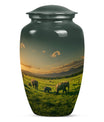 elephant family urn for cremation