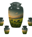 elephant family urn for cremation