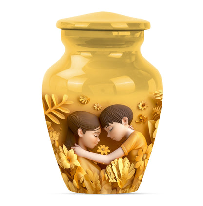  mother urn in abstract design, suitable