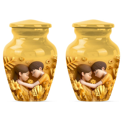  mother urn in abstract design, suitable